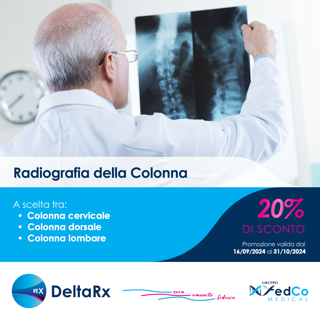 Radiografia della colonna